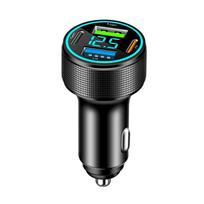 2024 Aluminum Alloy 4-Port PD Car Charger - Super Fast Charging C185 PD30W+Super+(A+C)15W