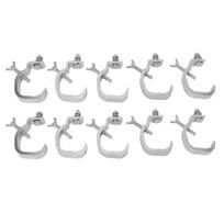 10 vnt. Scenos šviesos spaustukas 77lb Fermos spaustukas Aliuminio lydinys Lengvas montavimas Tinka 30–52 mm išorinio skersmens vamzdžiui