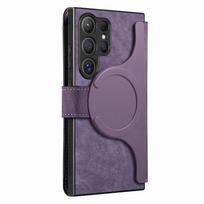 Luxury Wallet Card Slot Holder Magnetic Case for Magsafe Samsung Galaxy S24 S23 Ultra S22 Plus S20 S21 Fe Leather Mac Safe Cover For Galaxy S24