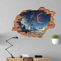 3D Grindų/Sienų Lipdukas Nuimamas Freskos Lipdukai Vinilinio meno Svetainės Dekoras