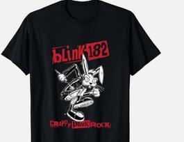 Blink-182 Grupės Muzikinio Turinio 2025 Marškinėliai, Šūdini Punk Rock Marškinėliai, Dovana Gerbėjams S