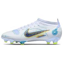 Nike Mercurial Vapor 14 Pro FG Grey Light Marine Unisex Sneakers Football-Grey Laser-Blue Blackened-Blue DJ2846-054 42