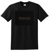 LEONARD COHEN T SHIRT thanks for the dance vinyl cd cover SMALL MEDIUM LARGE Unisex T-Shirt XXXL