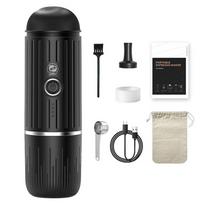 Portable Coffee Maker Electric Espresso Machine Compatible with Capsule & Ground Coffee Travel Coffee Maker for Camping Travel juoda