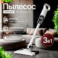 Portable cleaning vacuum cleaner has dry and wet cleaning functions. Option1