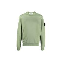 Stone Island Garment Dyed Fleece Sweatshirt Sage Men Tops Green 101563051-V0055 XL