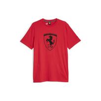 Puma Scuderia Ferrari Graphic Print Crew Neck Short Sleeve T-Shirt Men tops Red 620951-02 XS