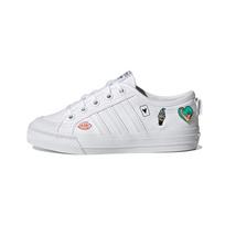 (PS) adidas Nizza 'White' Kids' FY3399 EU 28.5
