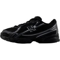 (TD) New Balance 740 Bungee Lace 'Black Silver Metallic' Baby IZ740BM EU 25