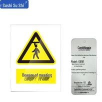 Reflective Aluminum 'Mind Your Head' Warning Sign
