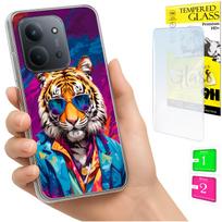 Etui Do Xiaomi Redmi 15C 5G 173Mm / Poco C85 Case Plecki Tygrys + Szkło 9H
