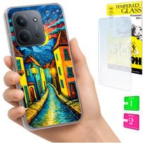 Etui Do Xiaomi Redmi 15C 5G 173Mm / Poco C85 Case Plecki Art + Szkło 9H