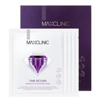 MAXCLINIC Time Return Melatonin Cream Mask Sheet Nutrient Skin Barrier Set 28g x 4ea
