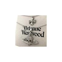 Vivienne Westwood Karoliai Dviguba Grandinėlė Kaukolė Rutulys Sidabriniai 48cm DĖŽUTĖJE
