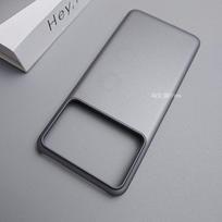 For Xiaomi POCO F6 Pro Case Matte Rock Sand PC Lightweight Hard Back Cover For Poco F6 Pro Fingerprint-Resistant Shell Poco F6 Pro pilka spalva