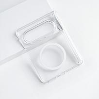 Dėklas Huawei Pura X Max Naujas Kietas Dvigubos Ašies Magsafe Magnetinis Neslystantis Apsauginis Dangtelis Huawei Pura X Max Korpuso Bamperis Huawei Pura X Max gryna