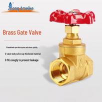 AMICO Model 108 Heavy-Duty Brass Gate Valve