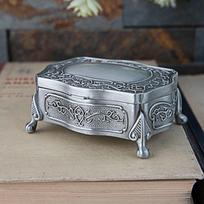 European Retro Mini Jewelry Box - High-End Earring & Bracelet Storage