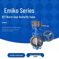 AMICO 827 Series Ductile Iron Soft Seal Manual Wafer Butterfly Valve