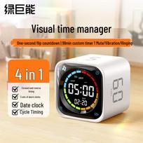 llano TK3 Smart Flip Time Manager & Alarm Clock