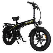 BAOLUJIE D7 Sulankstomas elektrinis dviratis, 48V 16Ah baterija, Shimano 7 pavaros geltona/juoda
