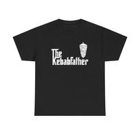 The Kebabfather Funny Doner Kebab Chef Grill Dad Gift TShirt Summer Tracksuit Mens Shortsleeved Sportswear Casual Cotton Tops S