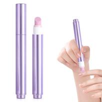 3-in-1 Nail Care Pen,Cuticle Oil Cuticle Pusher Nail Oil Pen,Cuticle Oil Pens for Hangnails,Dry & Damaged Nails,Moisturize Strengthen Brighten Nails šviesiai violetinė spalva