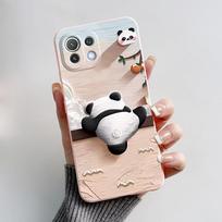 For Xiaomi Mi 11 Lite 5G NE Case Cute Rabbit Panda Cover Soft TPU Phone Case For Xiaomi Mi 11 Mi11 Lite 11Lite 5G Fundas Bumper Xiaomi Mi 11