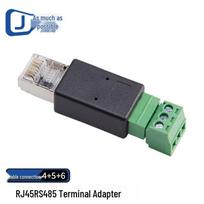 Jinneng RJ45 to RS485 3-Pin Terminal Adapter žalia