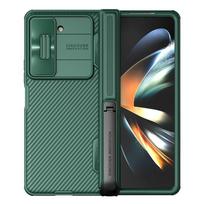 NILLKIN For Samsung Galaxy Z Fold 5 5G Case Stand Camshield Kickstand 360 Lens Silicone Frame Slide Camera Protection Back Cover Galaxy Z Fold5