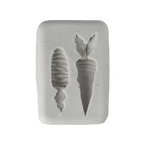 Carrot Shaped Craft Ice Block Chocolate Handmade Cake Tools Fondant Soap Mould Easter Decoration Cake Molds pilka