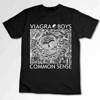 Viagra Boys Band Common Sense Tour Tshirt S To 5XL NZL468 Unisex T-Shirt S įvairiaspalvis
