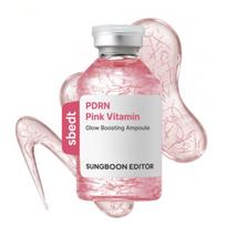 SUNGBOON EDITOR Pink PDRN Vitamin Glow Ampoule 40ml – Moisturizing Facial Ampoule 1pc