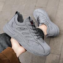 Men's Tennis Belt Platform Skateboarding Breathable Mesh Casual Sports Shoes Outdoor Mountaineering Shoes Men's Minimalist Shoes 39