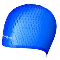 Aqua-Sport Czepek Silikonowy Kitka Royal Blue Na Długie Włosy As1263