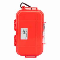 Outdoor Survival Shockproof Waterproof Storage Case Airtight Carry Box Container(Red)