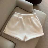 Imitation Mink Velvet High-Waist Wide-Leg Pants for Women - Casual Autumn Winter Wear L abrikosas