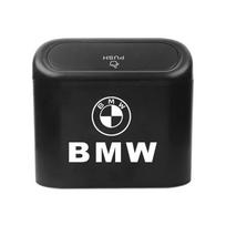 -Car Trash Bin Can Mini Auto Dust Organizer Interior Rubbish Bag For BMW 1 2 3 4 5 6 7 Series X1 X3 X4 X5 X6 325 328 F30 F35 F10 juoda