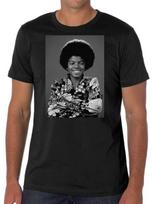 NAVI Michael Jackson Jackson 5 70-ųjų Off The Wall Thriller Marškinėliai 4XL black
