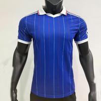 1982 m. Retro Prancūzijos namų futbolo marškinėliai XL mėlyna