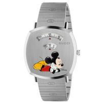 Gucci YA157419 Grip 35mm Unisex Nerūdijančio Plieno Laikrodis 35mm sidabras
