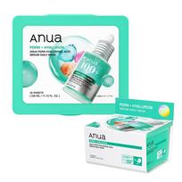 ANUA PDRN Hyaluronic Acid Serum Daily Mask Pack (30 sheets) Moisture Hydration Skin Texture Radiance Dry Combination Sheet Face Skincare