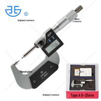 Digital Small Head Spline Micrometer 0-25mm Range, 0.001mm Resolution