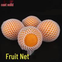 Vaisių ir daržovių apsauginis putplasčio tinklinis maišelis orange