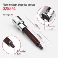 EXPLOIT 1/2-inch Drive T30 Torx Bit Socket