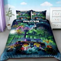 Child Duvet Cover Roblox Bedding Set Cartoon Quilt Cover Soft Skin-Friendly For Bedroom Home Decor Twin Single EU Single 135x200cm
