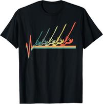 Windsurf Windsurfing Heartbeat Gift Unisex T-Shirt S įvairiaspalvis