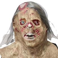 Latex Zombie Mask For Halloween Costume And Haunted House Parties