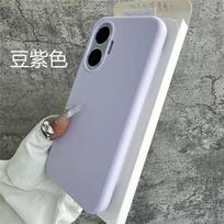 Dėklas Xiaomi POCO F7 5G Redmi Turbo 4 Pro Dėklas Prabangus Skystas Minkštas Silikonas Patogus Liesti Įmontuotas Pūkuotas Dangtelis Buferis For Poco F7 5G balta