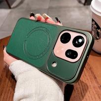 For OPPO Find X9S Pro Case Magnetic PU Vegan Leather Electroplated PC Hard Cover Lightweight Shell Fashion New Arrivals OPPO Find X9s Pro